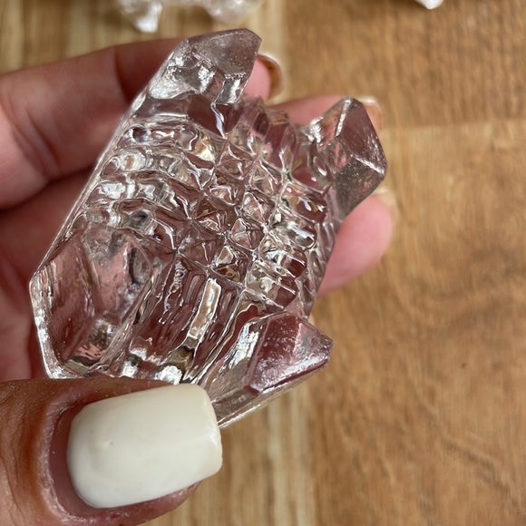 Set of 10 Vintage American Pressed Glass Salt Cellars - Picture 3 of 3